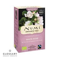 Белый чай "Белая роза" Numi магазин Glossary 